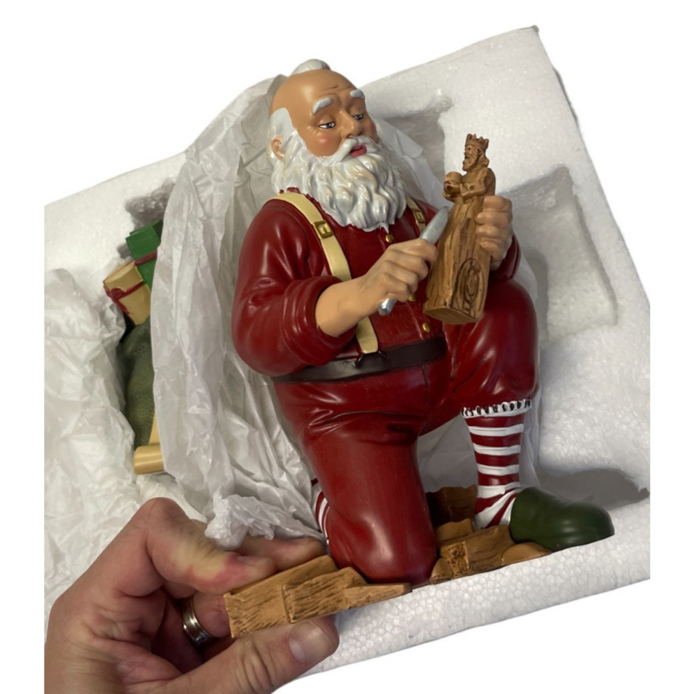 Hawthorne Village Santa and Bag Of Toys Christmas Holiday Figurine B5805
